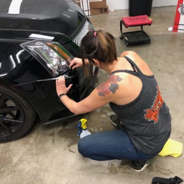 Get Graphic’s Chad Munroe and Jennifer Rennicke gain 3M Certification for Scotchguard Paint Protection Film