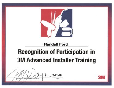 2 more from Get Graphic staff Complete 3M Advanced Installer Training